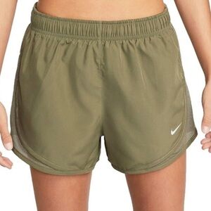 Nike Dri Fit Size XS Women's Olive Green Athletic Shorts